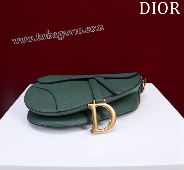 Dior专柜新款迪奥高仿原单长肩带大小号牛皮马鞍包手拎斜挎包 djfk1784